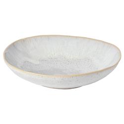 Eivissa Coastal Beach Beige Stoneware Pasta Bowl - Set of 4