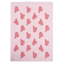 Ila French Red Cotton Grapes Dish Towel - Set of 4