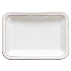 Fontana Modern Classic White Glazed Stoneware Soap Dish