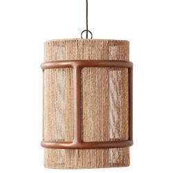 Nolan Coastal Beachwood Frame Natural Jute Pendant
