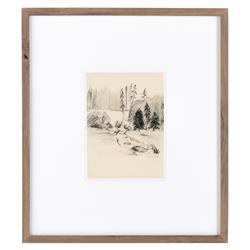 Serene II Illustration - 24.5x21.5