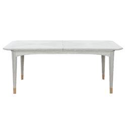 Bertram Modern Grey Oak Extendable Dining Table - 76-100&quot;W
