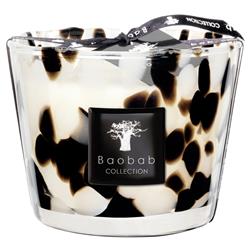 Baobab Collection Black Pearls Modern Classic Glass Scented Candle - Small