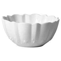 Toys Delight Royal Modern Classic White Porcelain Bowl
