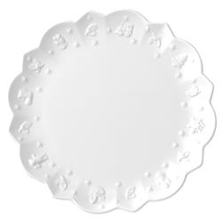 Toys Delight Royal Modern Classic White Porcelain Salad Plate