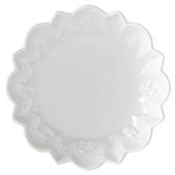 Toys Delight Royal Modern Classic White Porcelain Serving Bowl