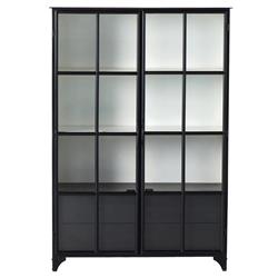 Corden Modern Classic 2 Glass Door 4 Drawer Display Case