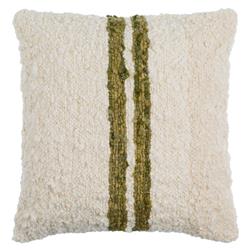 Easton Coastal Beach Cream Wool Decorative Throw Pillow - 20x20