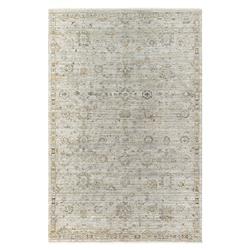 Eden Global Bazaar Brown Oushak Patterned Indoor Outdoor Rug - 5'3"x7'10"