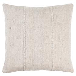Elijah Coastal Beach Light Grey Indoor Outdoor Decorative Throw Pillow - 20x20