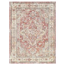 The Met Antique Loom Rust Oushak Patterned Rug - 8&#39;x10&#39;