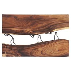 Fay Rustic Lodge Natural Chamcha Wood Wall Sculpture