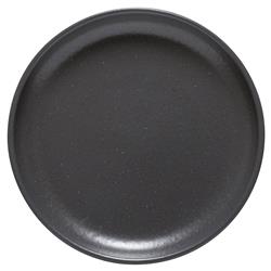 Pacifica Modern Classic Seed Grey Stoneware Bread Plate