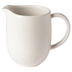 Pacifica Modern Classic Vanilla Stoneware Pitcher
