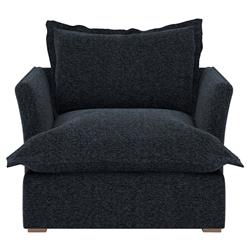 Alanna Modern Classic Ashford Midnight Performance Arm Chair