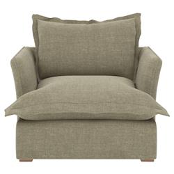 Alanna Modern Classic Braden Oat Arm Chair