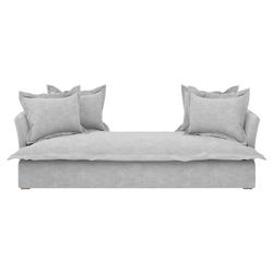 Alanna Modern Classic Portofino Grey Bedroom Bench