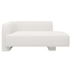 Isla Modern Classic Oslo Ivory Performance Chaise Lounge