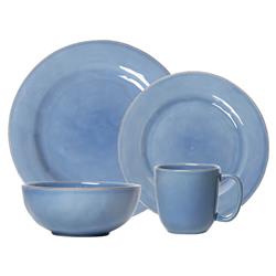 Juliska Puro Modern Classic Chambray Ceramic 4 Piece Place Setting