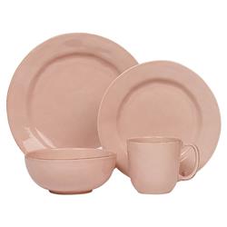 Juliska Puro Modern Classic Blush Ceramic 4 Piece Place Setting