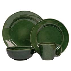 Juliska Puro Modern Classic Basil Ceramic 4 Piece Place Setting