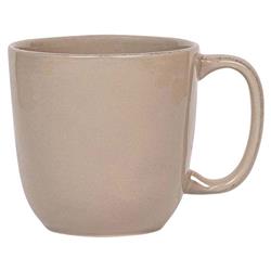 Juliska Puro Modern Classic Taupe Ceramic Mug