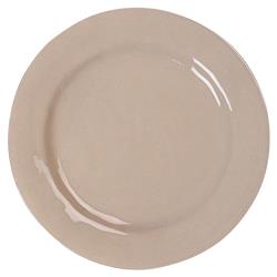 Juliska Puro Modern Classic Taupe Ceramic Dinner Plate