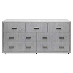Livia Modern Classic Mist Grey Sisal Dresser