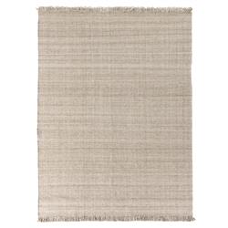 Wesley Coastal Beach Beige Textured Solid Indoor Outdoor Rug - 8&#39;x10&#39;