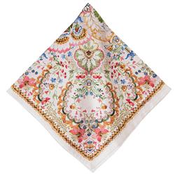 Juliska Sofia French Country Floral Pattern Cotton Napkin