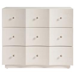 Bennett Mid Century Modern White Oak Bachelor Chest