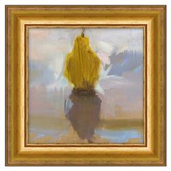 Freya French Yellow Fruit Gold Frame Painting 4 - 13x13