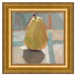 Freya French Yellow Fruit Gold Frame Painting 7 - 13x13