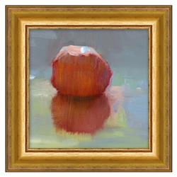 Freya French Red Fruit Gold Frame Painting 2 - 13x13