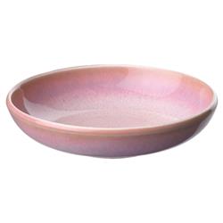 Perlemor Coastal Beach Coral Pink Porcelain Dip Bowl