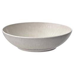 Perlemor Coastal Beach Beige Porcelain Dinner Bowl