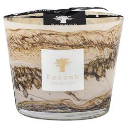 Baobab Collection Sand Siloli Industrial Beige Glass Scented Candle - Small