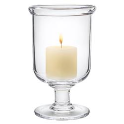 Simon Pearce Essex Modern Classic Glass Hurricane Candleholder - Medium