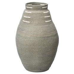 Timothy Coastal Beach Grey Blue Seagrass Floor Basket