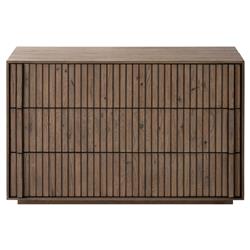 Lana Rustic Lodge Grey Oak Wood Nightstand