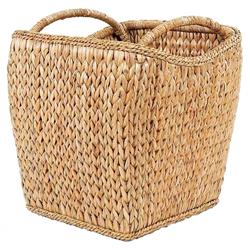 Tara Coastal Beach Natural Handwoven Rattan Vineyard Floor Basket