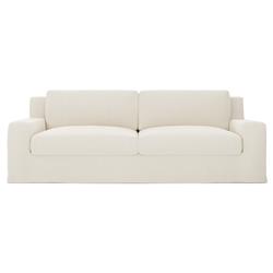 Henri Soft Ivory Sofa - 90&quot;