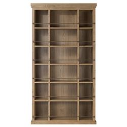 Alistair Worn Oak Bookcase