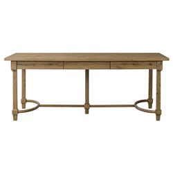 Edison Worn Oak Desk