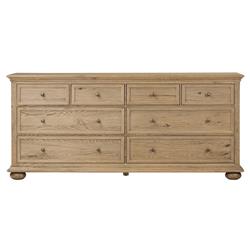 Geoffrey Worn Oak Wide Dresser