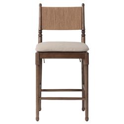Fayth Broadway Dune Linen Counter Stool