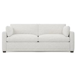 Weybridge Heathered Ivory Performance 2-Cushion Sofa - 88&quot;