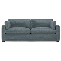 Weybridge Slate Blue 2-Cushion Sofa - 88&quot;