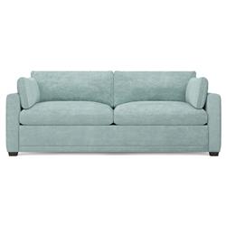 Weybridge French Blue 2-Cushion Sofa - 88&quot;