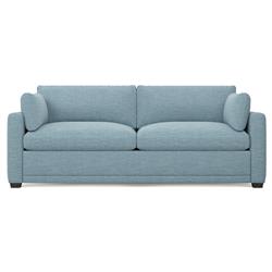 Weybridge Eggshell Blue Performance 2-Cushion Sofa - 88&quot;